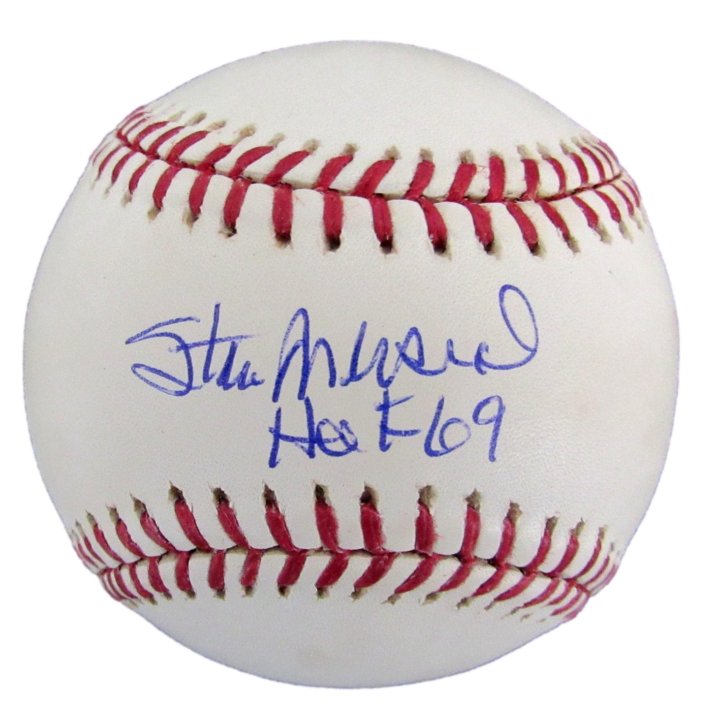Stan Musial HOF Signed/Inscribed OML Baseball St. Louis Cardinals JSA 207772