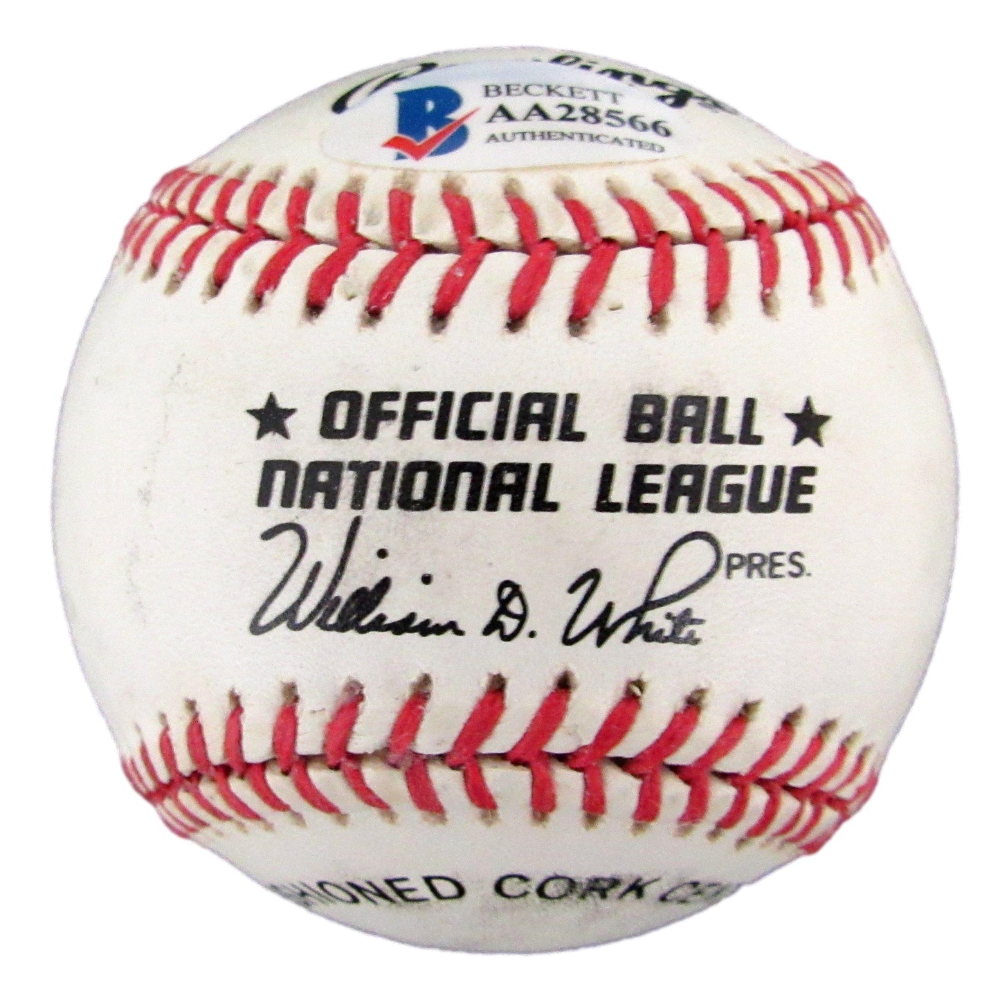 Ryne Sandberg HOF Signed/Auto ONL Baseball Chicago Cubs BAS/Beckett 207774
