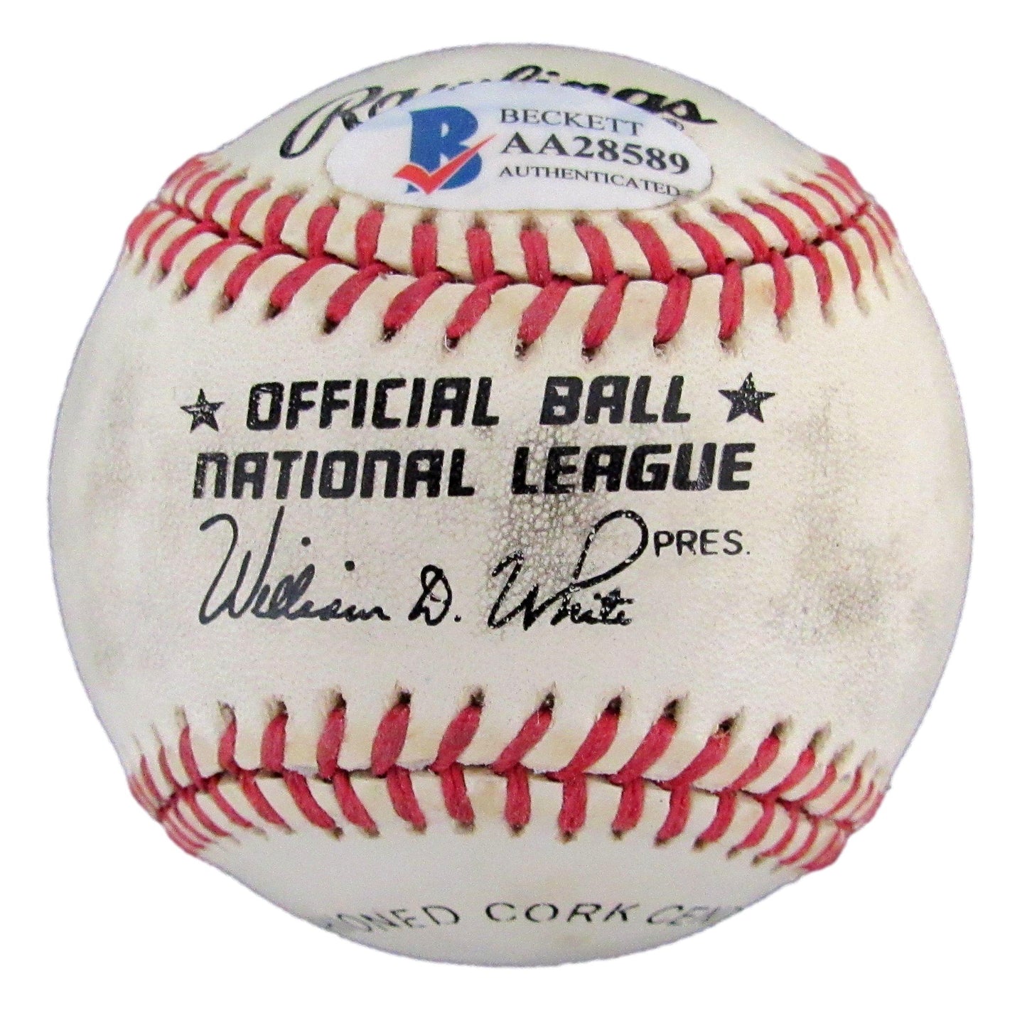 Ryne Sandberg HOF Signed/Auto ONL Baseball Chicago Cubs BAS/Beckett 207775