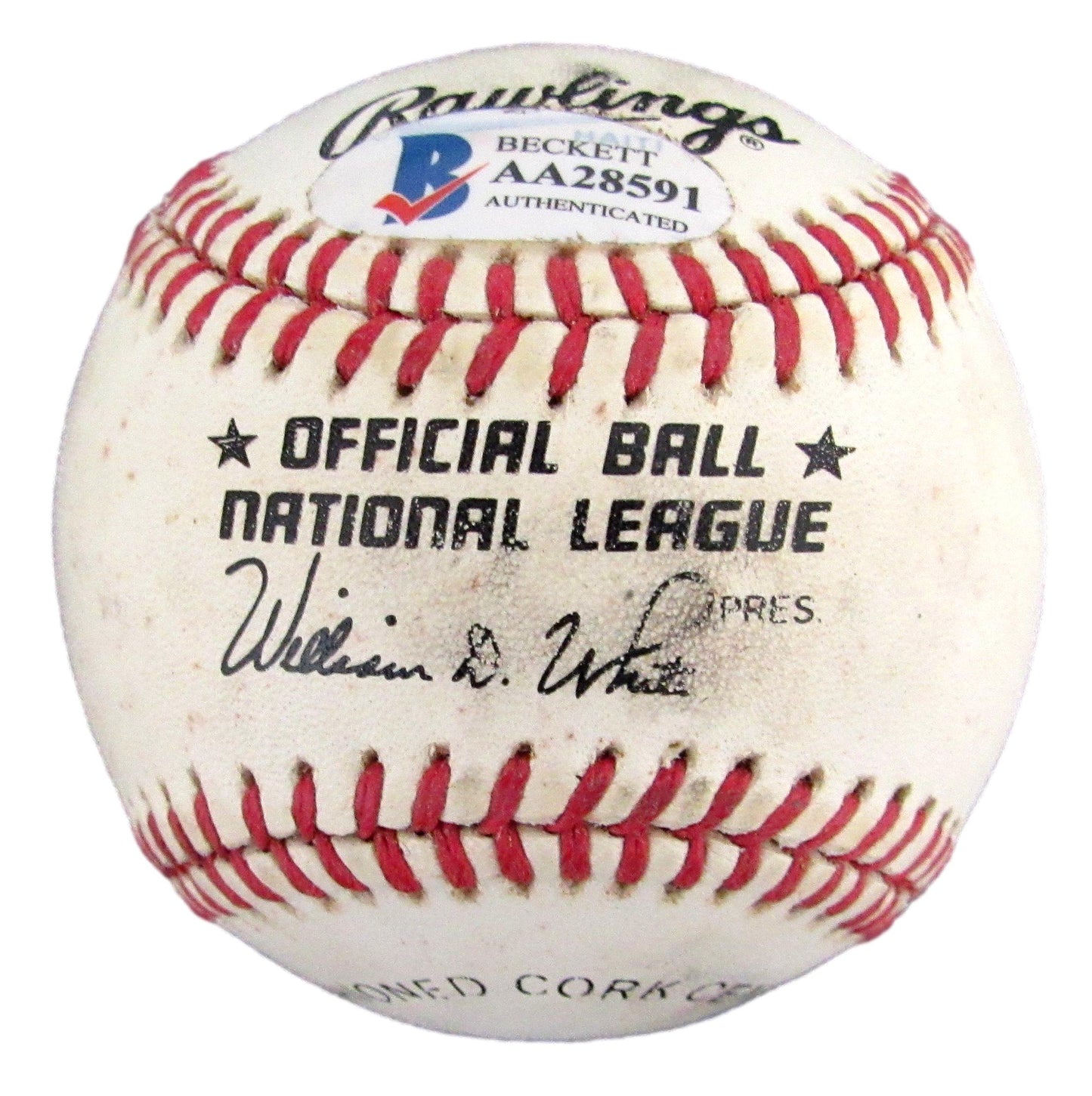 Ryne Sandberg HOF Signed/Auto ONL Baseball Chicago Cubs BAS/Beckett 207777