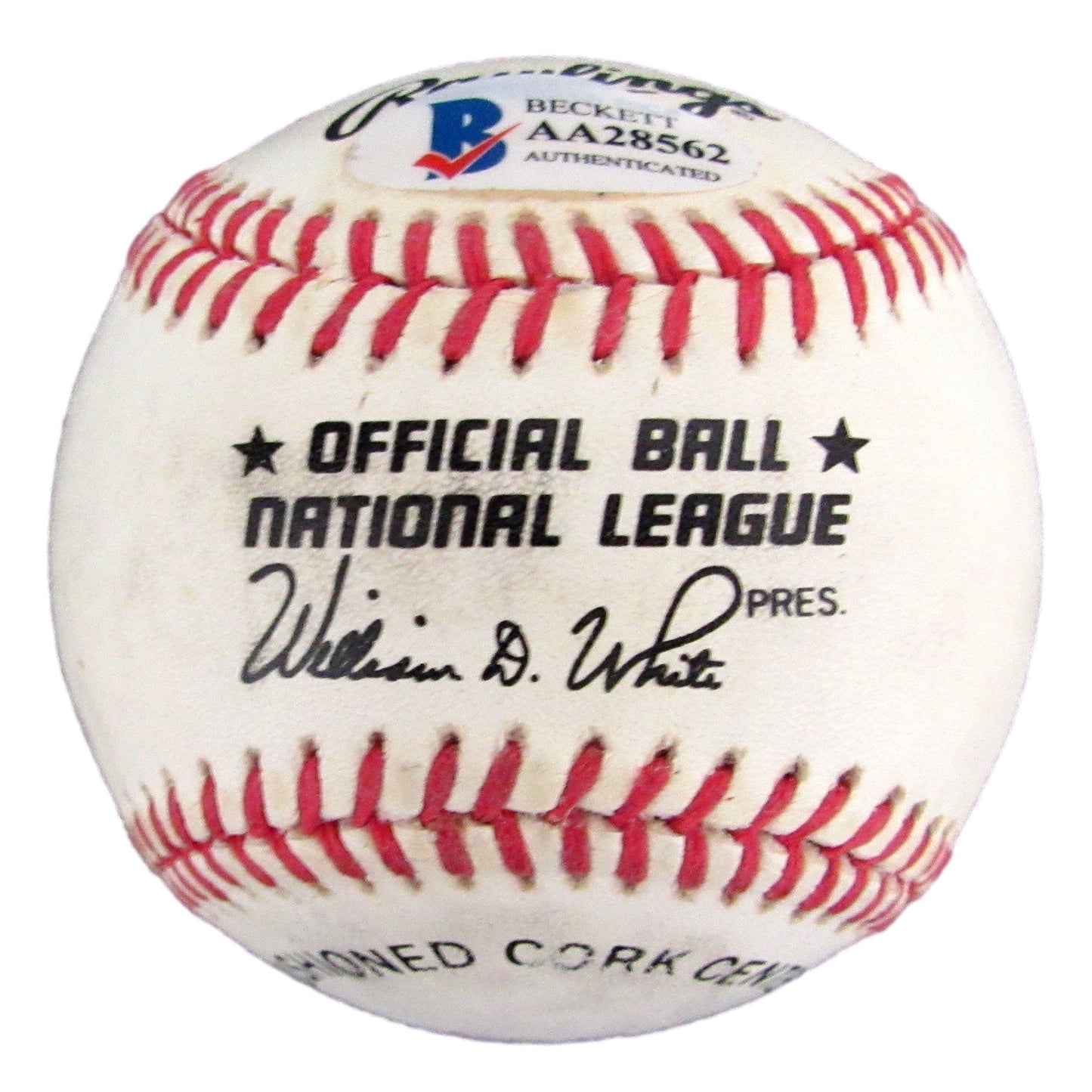Ryne Sandberg HOF Signed/Auto ONL Baseball Chicago Cubs BAS/Beckett 207778