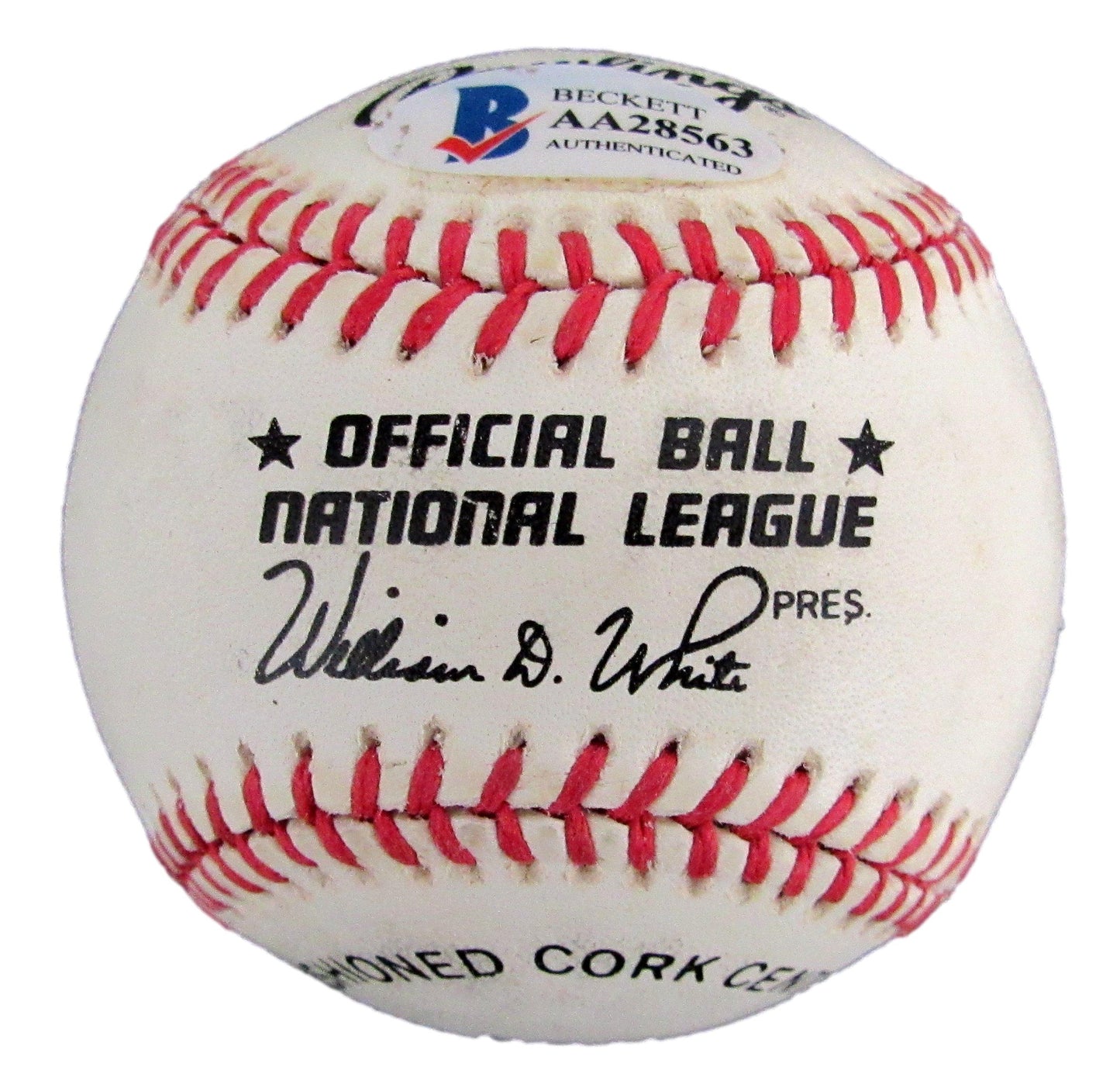Ryne Sandberg HOF Signed/Auto ONL Baseball Chicago Cubs BAS/Beckett 207780