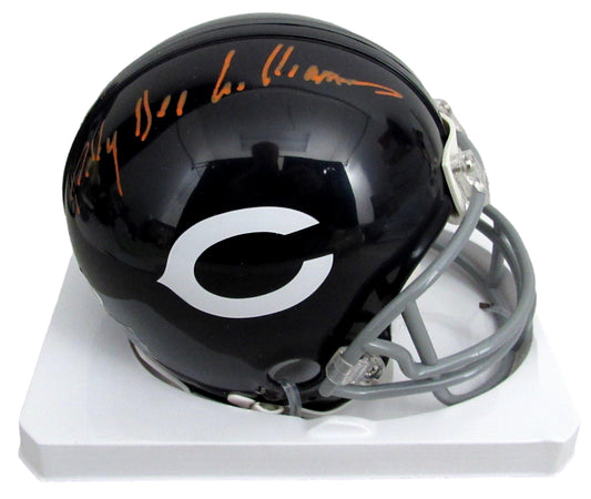 Billy Dee Williams Signed Mini Football Helmet Bears "Brian's Song" JSA 208018