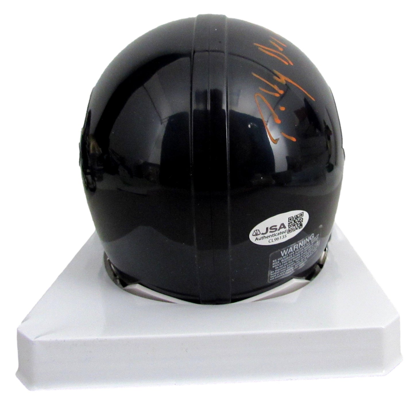 Billy Dee Williams Signed Mini Football Helmet Bears "Brian's Song" JSA 208018