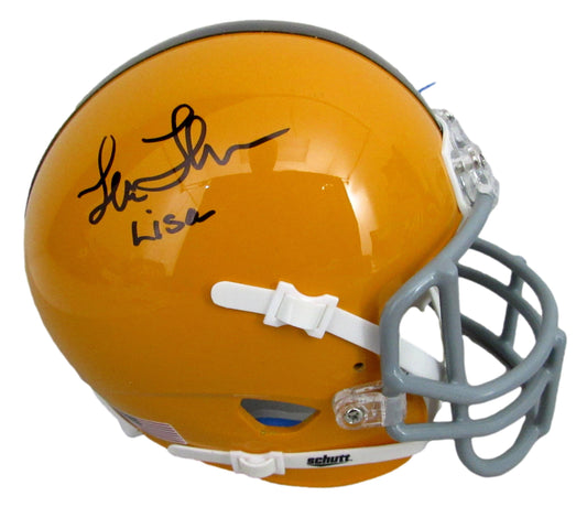 Lea Thomson Signed/Inscr Mini Football Helmet "All the Right Moves" JSA 208021