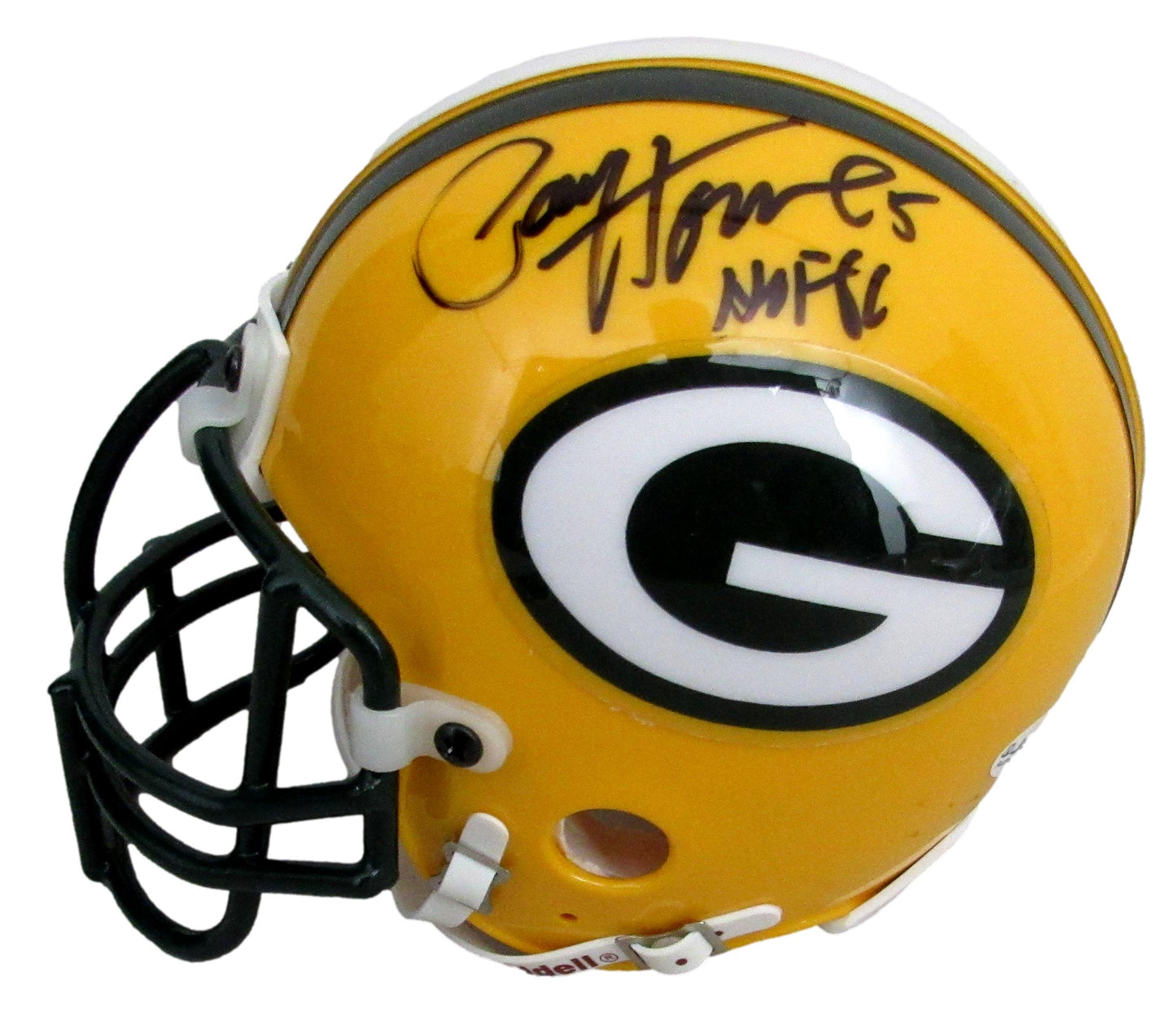 Paul Hornung HOF Signed/Inscr Mini Football Helmet Green Bay Packers JSA 208026