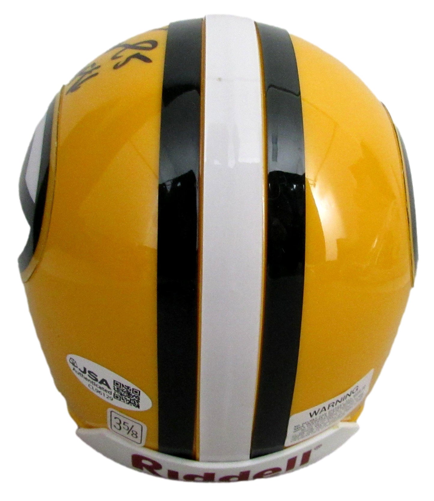 Paul Hornung HOF Signed/Inscr Mini Football Helmet Green Bay Packers JSA 208026