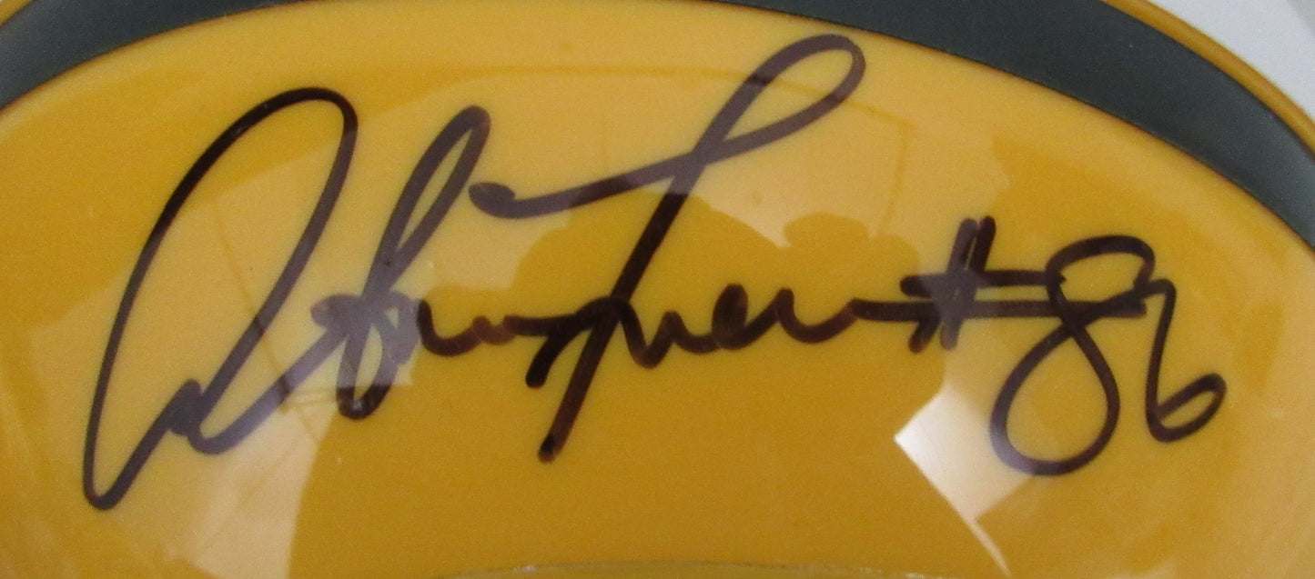 Antonio Freeman Signed/Auto Mini Football Helmet Green Bay Packers JSA 208029