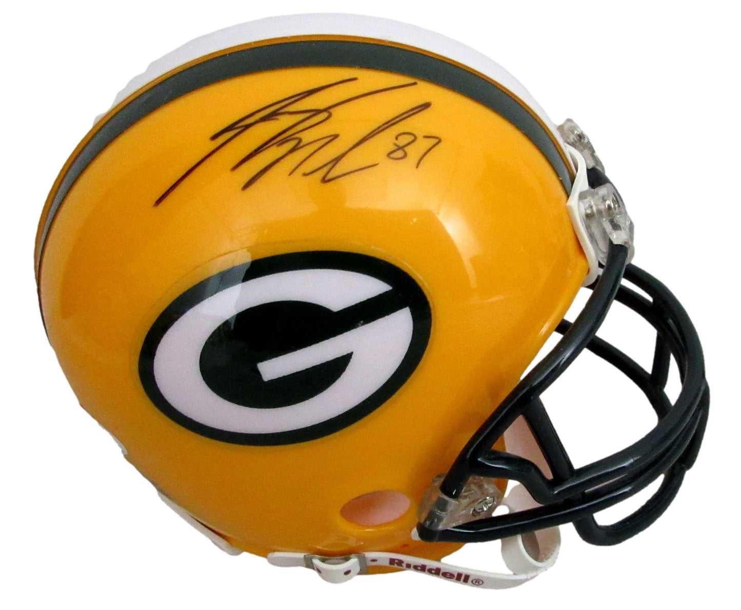 Jordy Nelson Signed/Auto Mini Football Helmet Green Bay Packers JSA 208030