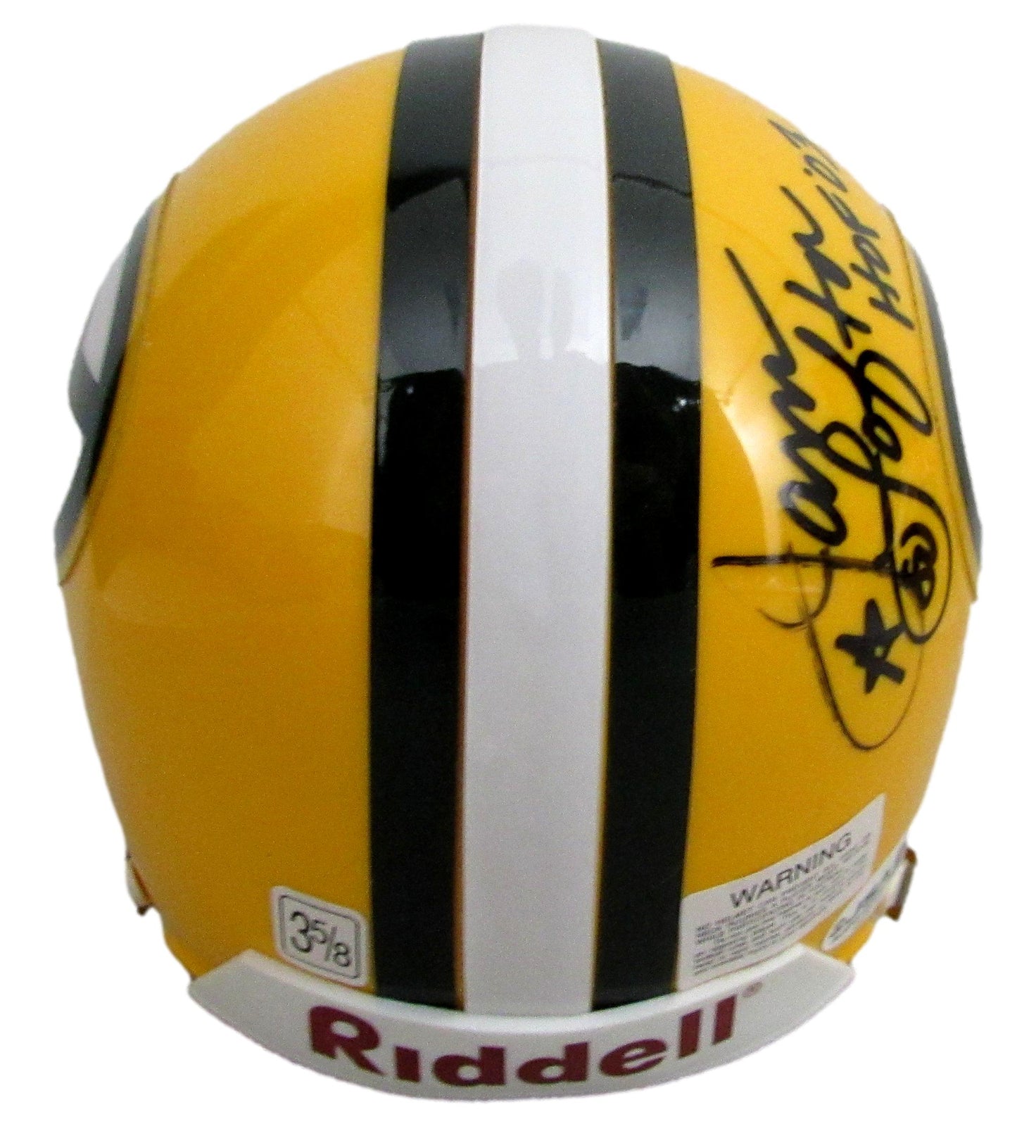 James Lofton HOF Signed/Inscr Mini Football Helmet Green Bay Packers JSA 208031
