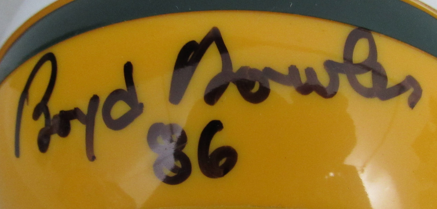 Boyd Dowler Signed/Auto Mini Football Helmet Green Bay Packers JSA 208033