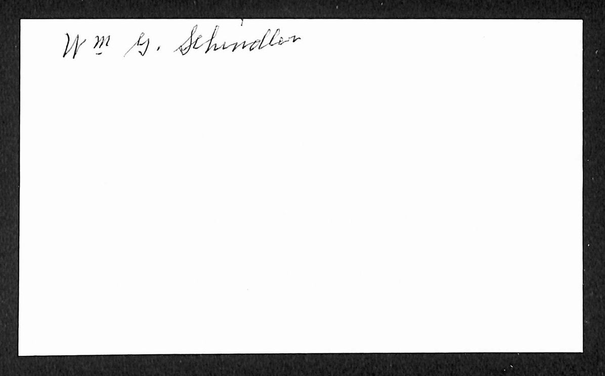 Bill Schindler Cardinals Autographed/Signed 3x5 Index Card JSA BA207669