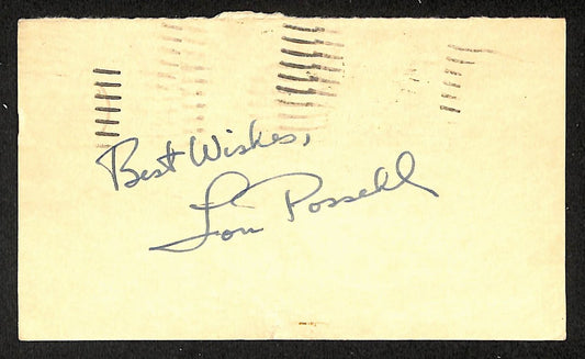Lou Possehl Phillies Autographed/Signed 4x6 GPC Postcard JSA BA208303