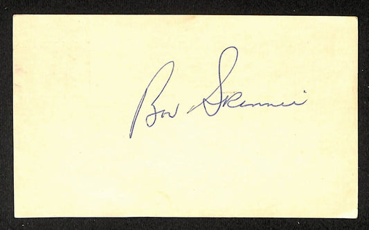 Bob Skinner Phillies Autographed/Signed 4x6 GPC Postcard JSA BA208307