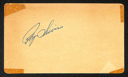 Roy Sievers Phillies Autographed/Signed 4x6 GPC Postcard JSA BA208311