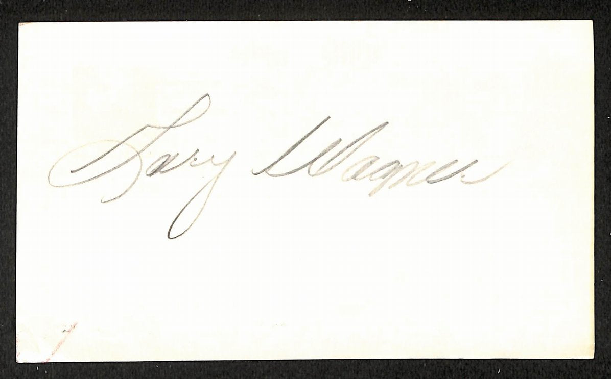 Gary Wagner Phillies Autographed/Signed 4x6 GPC Postcard JSA BA208326