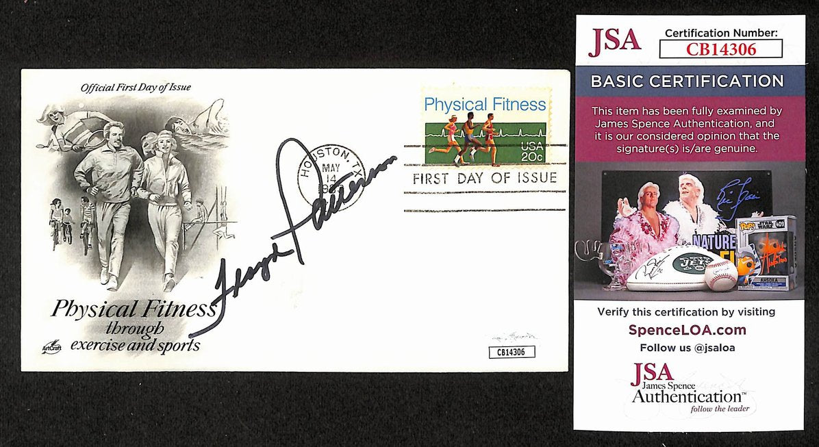Floyd Patterson Boxing HOF Signed/Auto FDC First Day Cover Envelope JSA 288