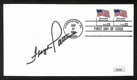 Floyd Patterson Boxing HOF Signed/Auto FDC First Day Cover Envelope JSA 291