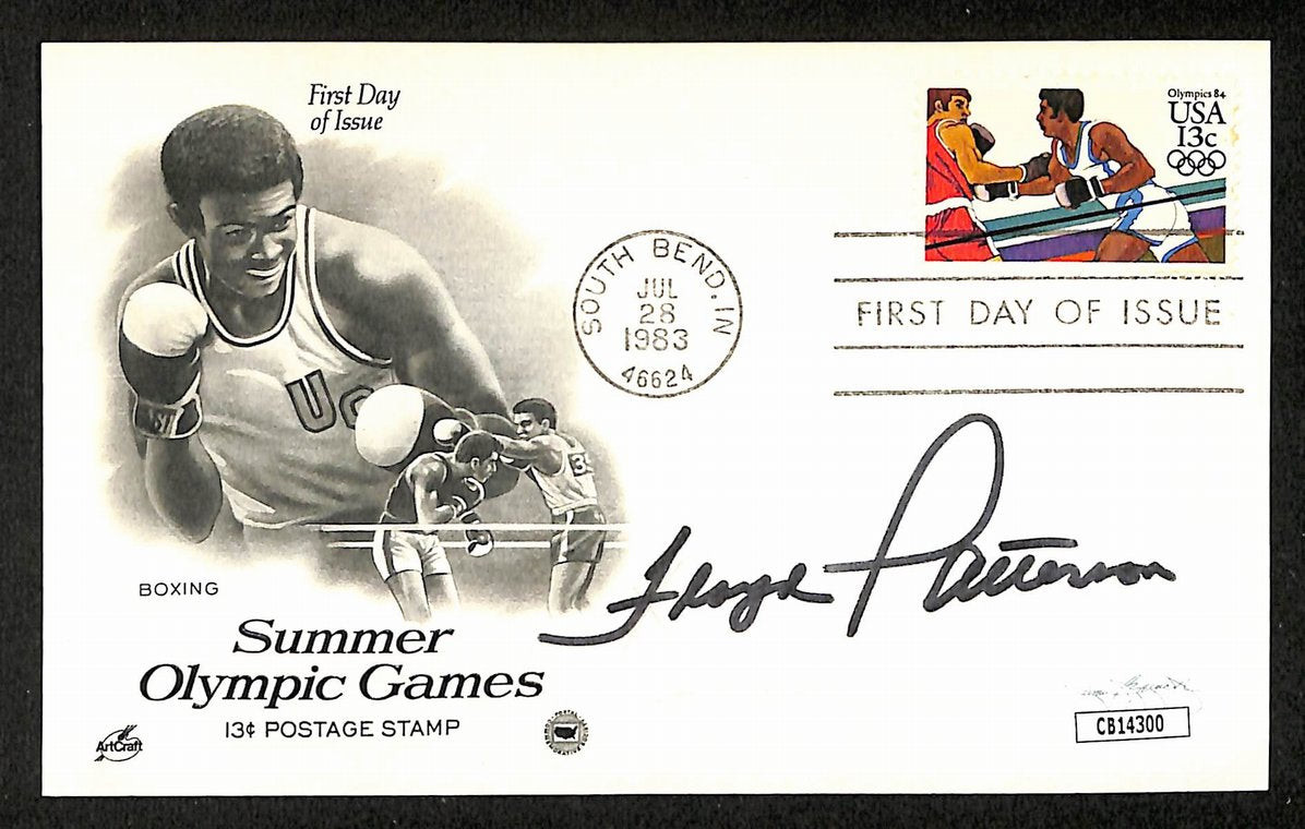 Floyd Patterson Boxing HOF Signed/Auto FDC First Day Cover Envelope JSA 294