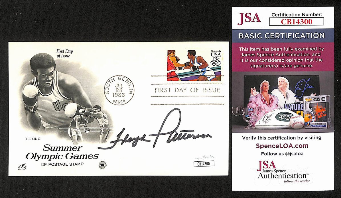 Floyd Patterson Boxing HOF Signed/Auto FDC First Day Cover Envelope JSA 294