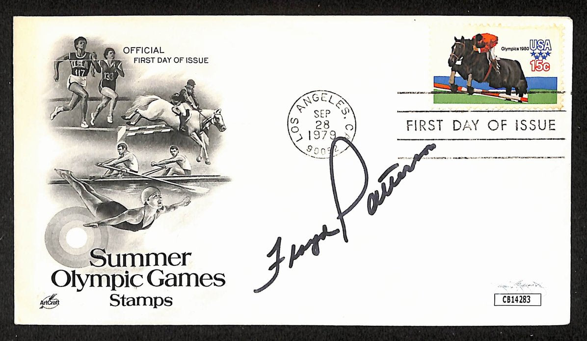 Floyd Patterson Boxing HOF Signed/Auto FDC First Day Cover Envelope JSA 311