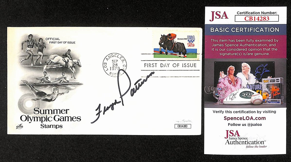 Floyd Patterson Boxing HOF Signed/Auto FDC First Day Cover Envelope JSA 311
