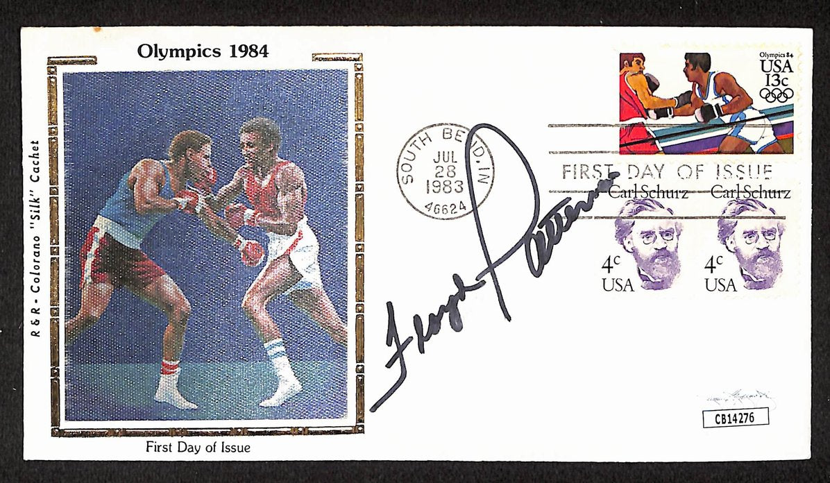 Floyd Patterson Boxing HOF Signed/Auto FDC First Day Cover Envelope JSA 317