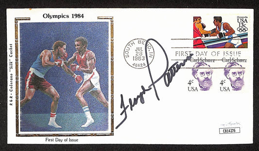 Floyd Patterson Boxing HOF Signed/Auto FDC First Day Cover Envelope JSA 317
