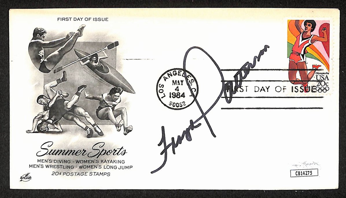 Floyd Patterson Boxing HOF Signed/Auto FDC First Day Cover Envelope JSA 318