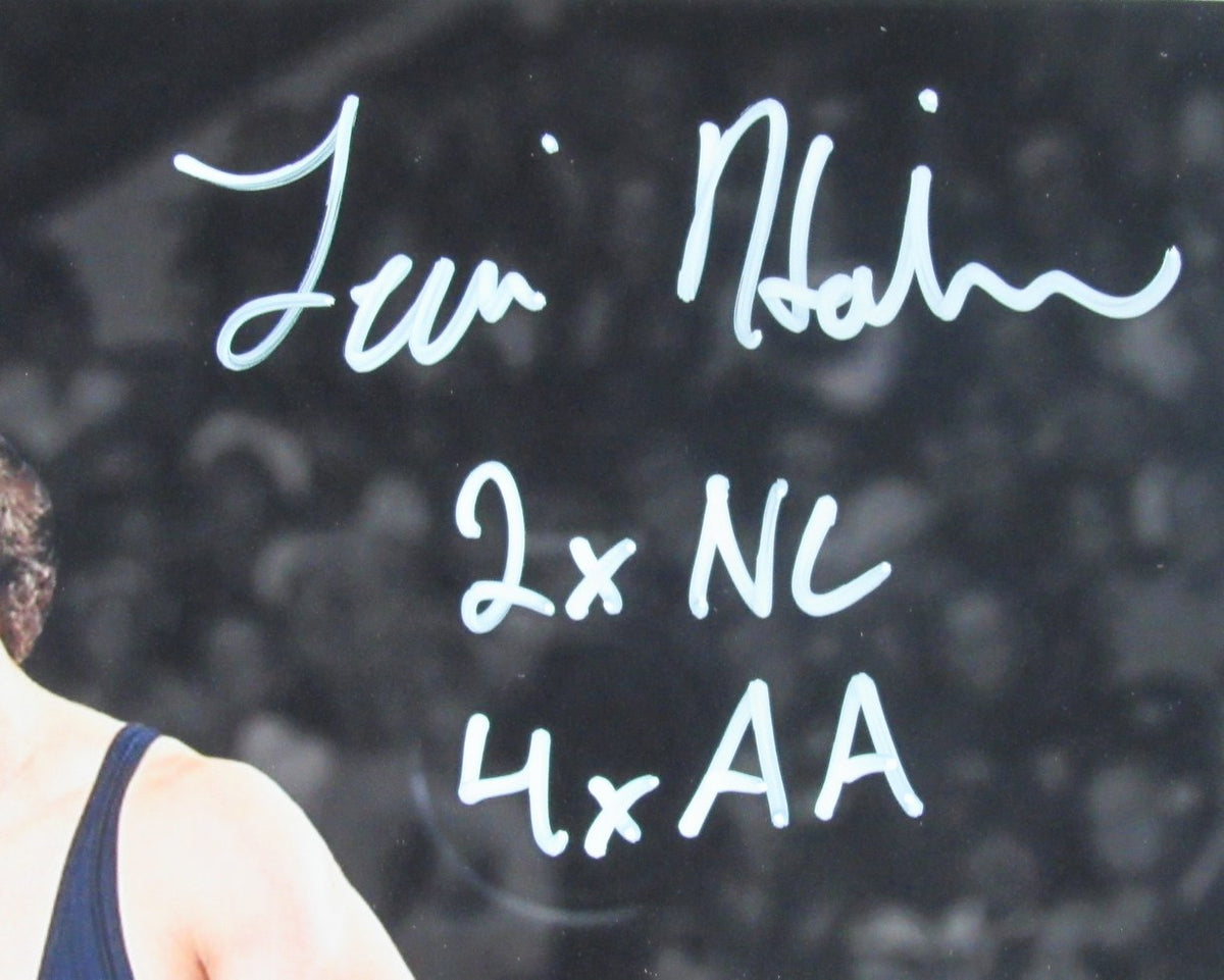 Levi Haines Signed/Inscribed 8x10 Photo Framed PSU Wrestling Witness JSA 207852