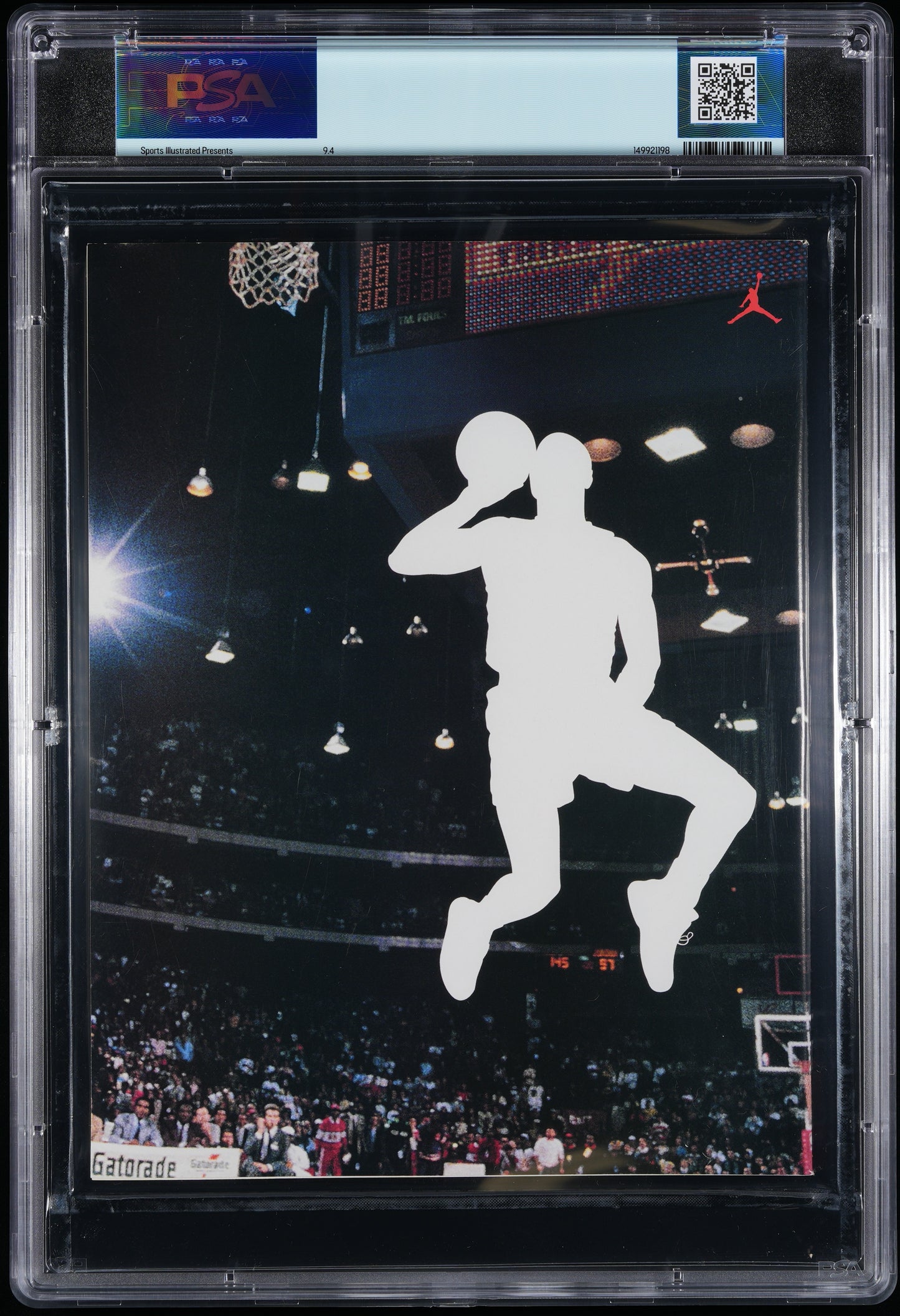 1999 Sports Illustrated Magazine NO LABEL Michael Jordan HOF PSA/DNA 9.4  208337