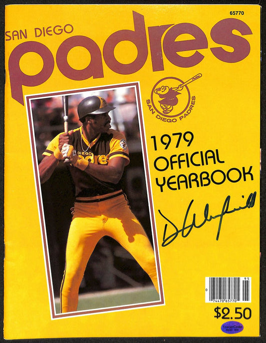 Dave Winfield HOF Signed/Auto San Diego Padres 1979 Yearbook JSA 207921