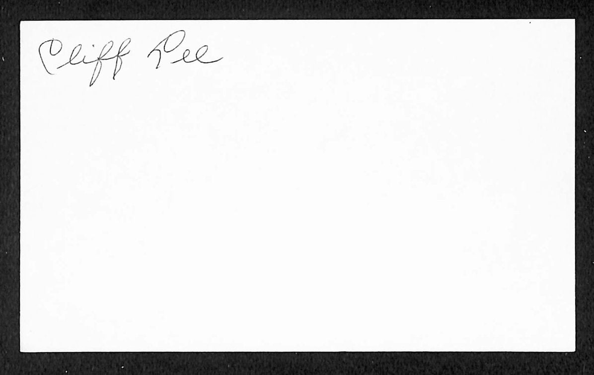 Cliff Lee Pirates Autographed/Signed 3x5 Index Card JSA BA208420