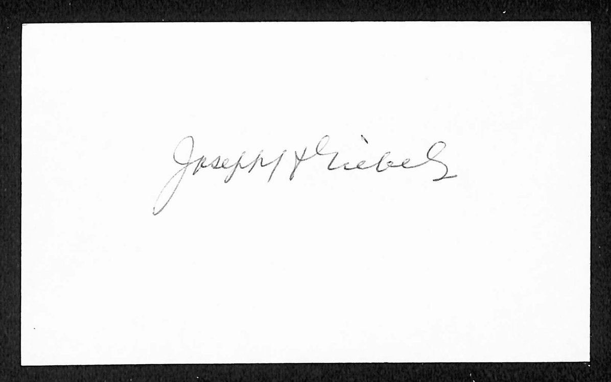 Joe Giebel Athletics Autographed/Signed 3x5 Index Card JSA BA208448