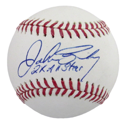 John Smiley Signed/Inscribed OML Baseball Pittsburgh Pirates JSA 208076
