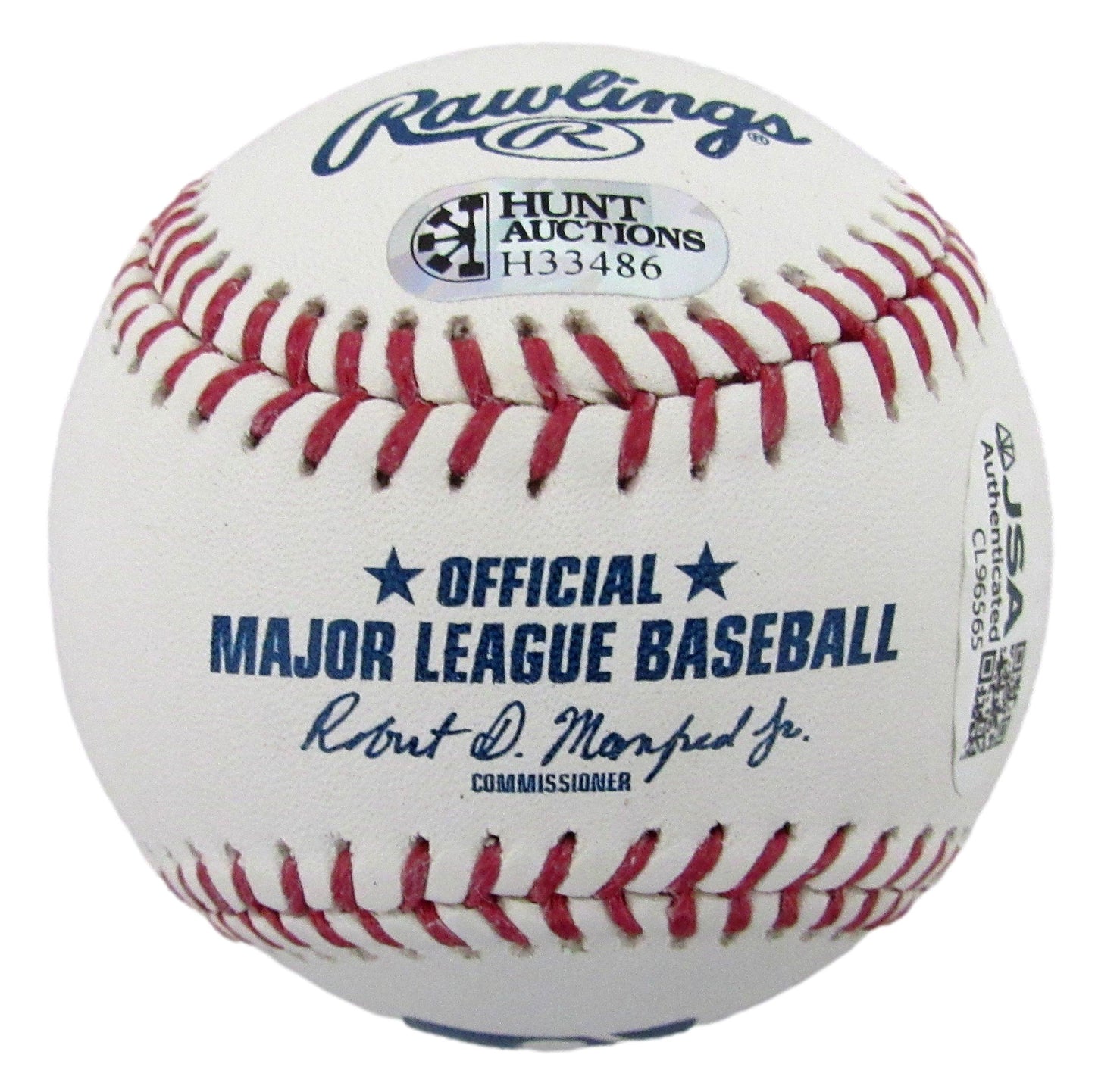 John Smiley Signed/Inscribed OML Baseball Pittsburgh Pirates JSA 208077