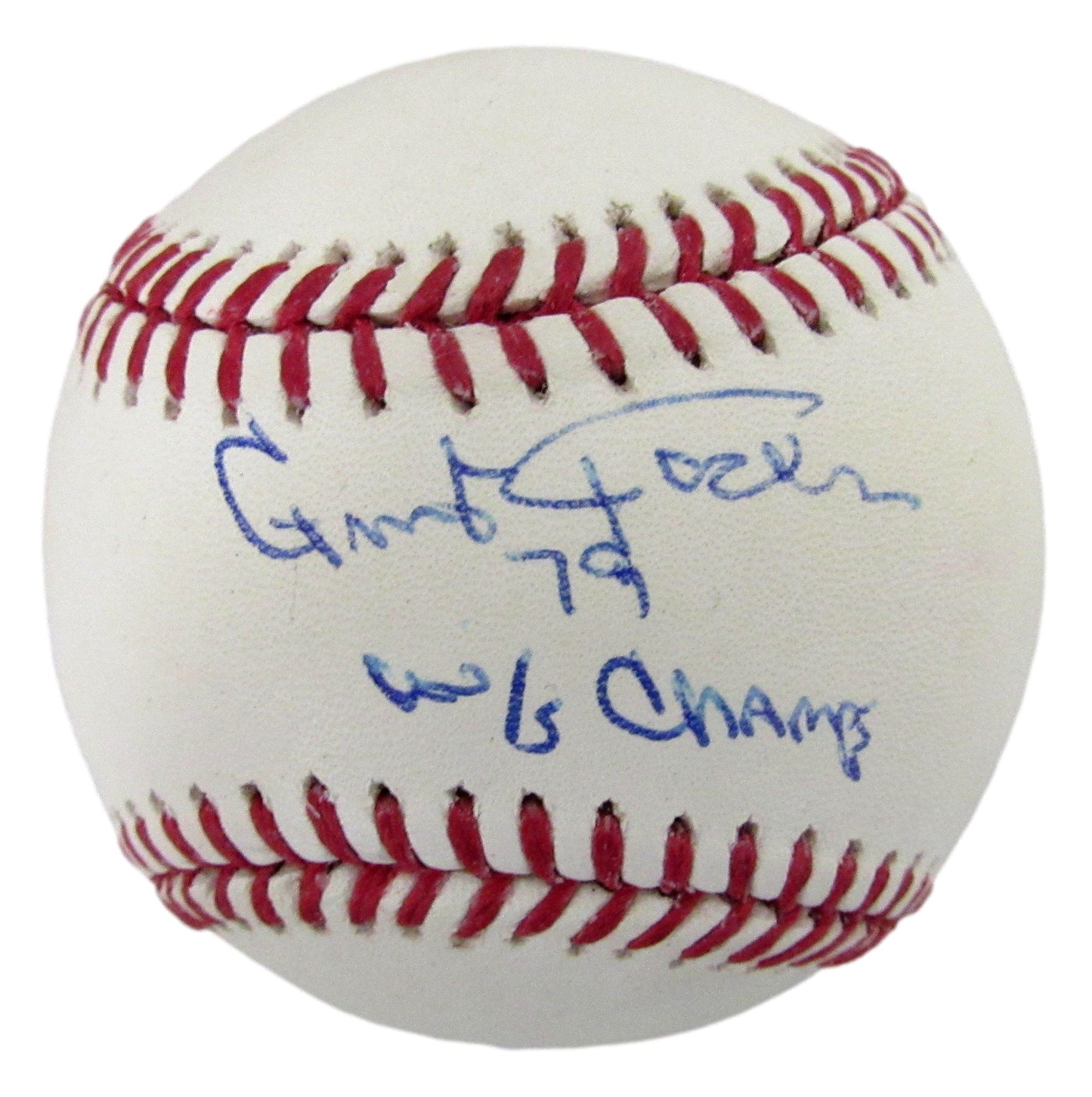 Grant Jackson Signed/Inscribed OML Baseball Pittsburgh Pirates JSA 208078