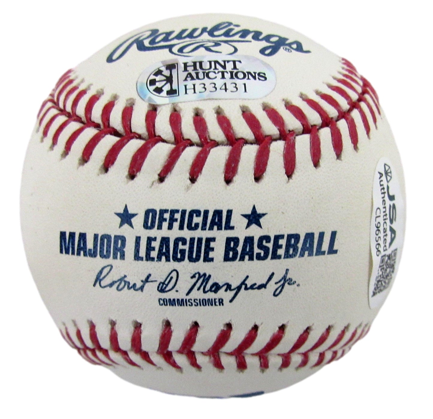 Grant Jackson Signed/Inscribed OML Baseball Pittsburgh Pirates JSA 208078