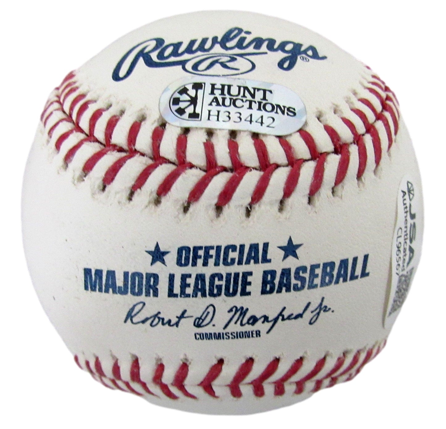 Grant Jackson Signed/Inscribed OML Baseball Pittsburgh Pirates JSA 208079