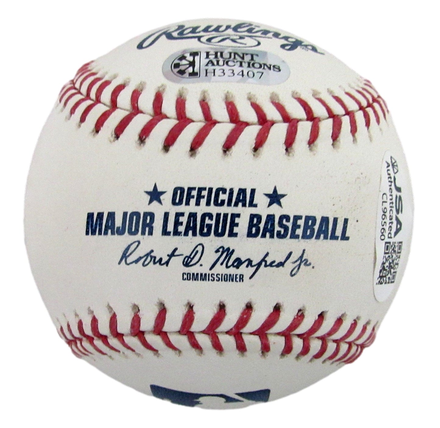 Kent Tekulve Signed/Inscribed OML Baseball Pittsburgh Pirates JSA 208080