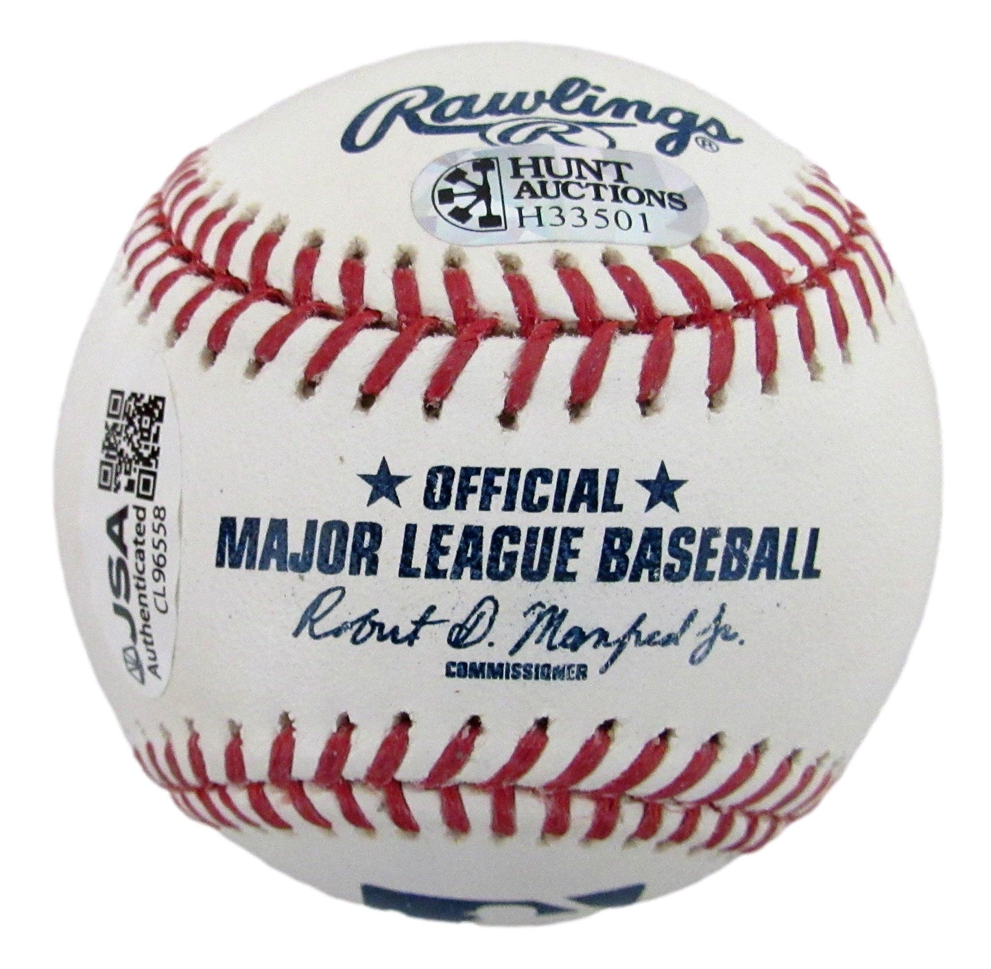 Doug Drabek Signed/Inscribed OML Baseball Pittsburgh Pirates JSA 208085