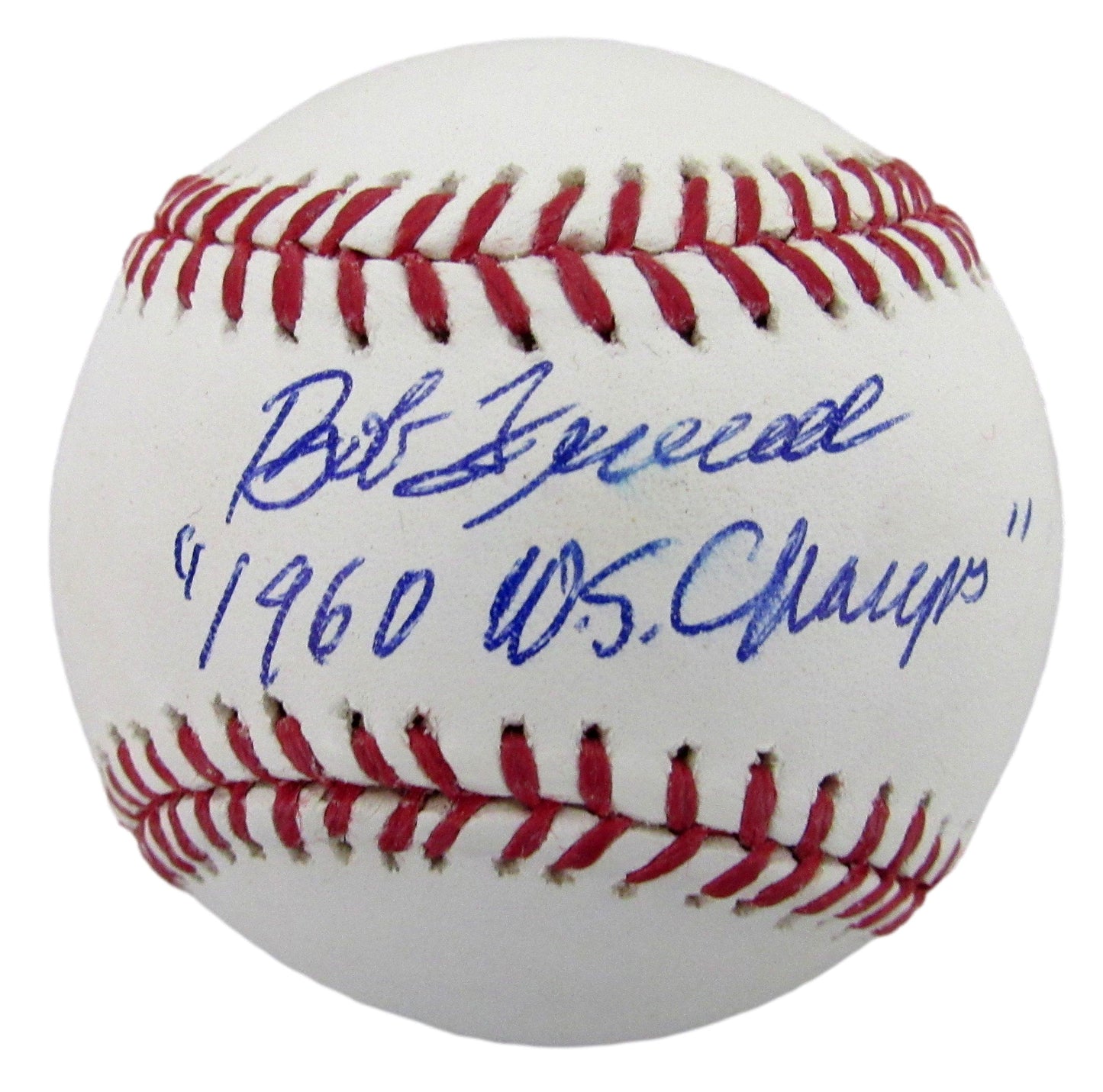 Bob Friend Signed/Inscribed OML Baseball Pittsburgh Pirates JSA 208086