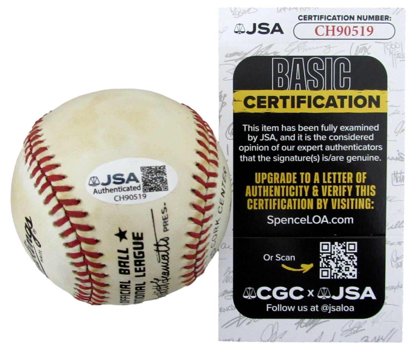 Bill Landrum Signed/Autographed ONL Baseball Pittsburgh Pirates JSA 208088