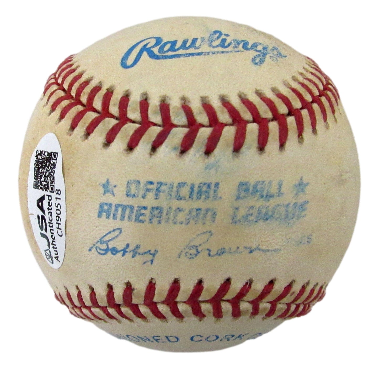 Tim Naehring Signed/Autographed OAL Baseball Boston Red Sox JSA 208091