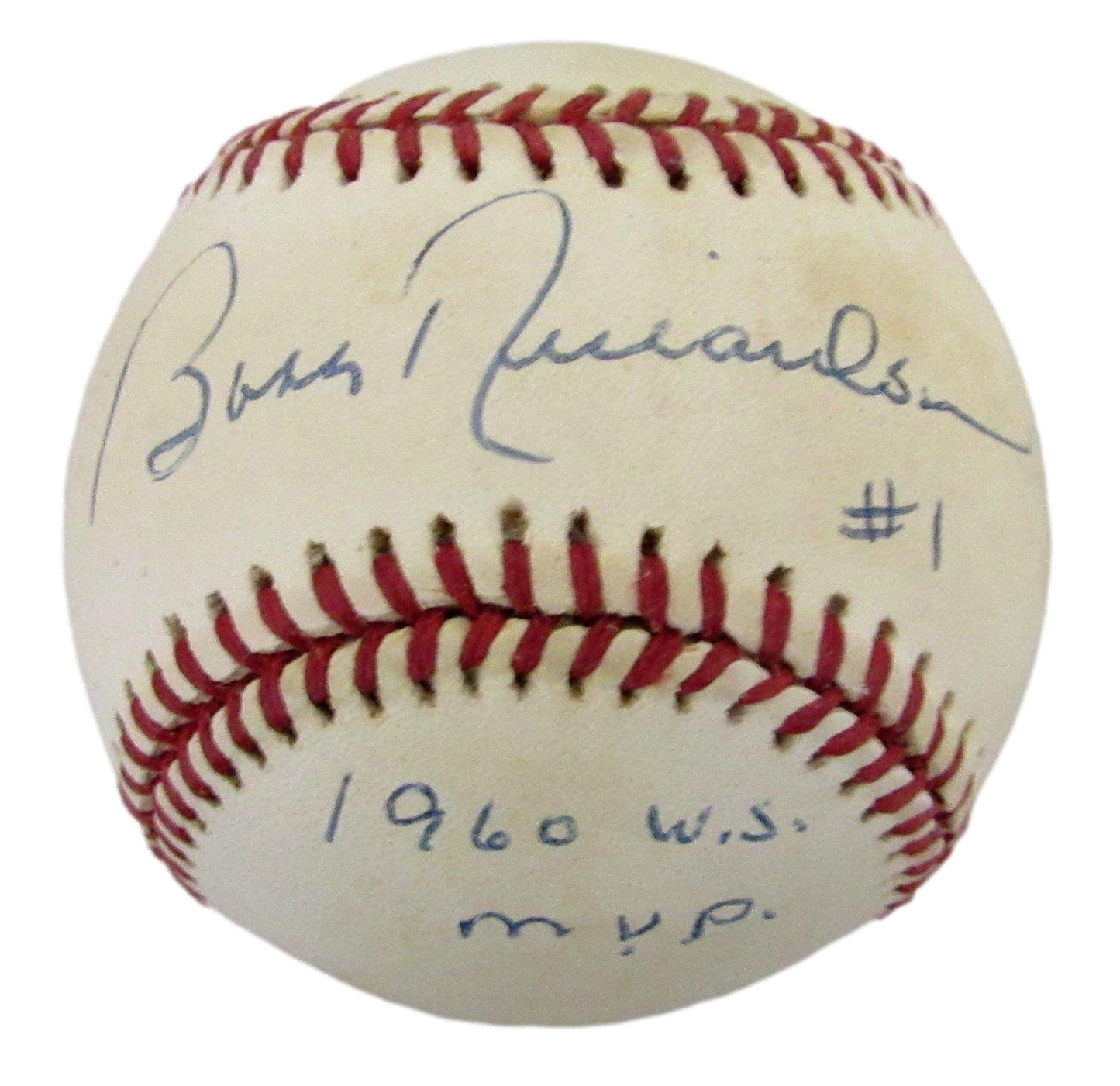 Bobby Richardson Signed/Inscribed OAL Baseball New York yankees JSA 208092