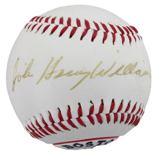 John Henry Williams Signed/Autographed Boston Red Sox Logo Baseball JSA 208096