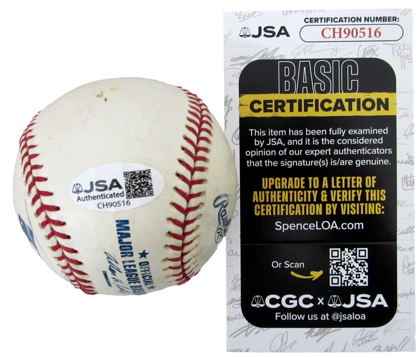Manny Delcarmen Signed/Autographed OML Baseball Boston Red Sox JSA 208097