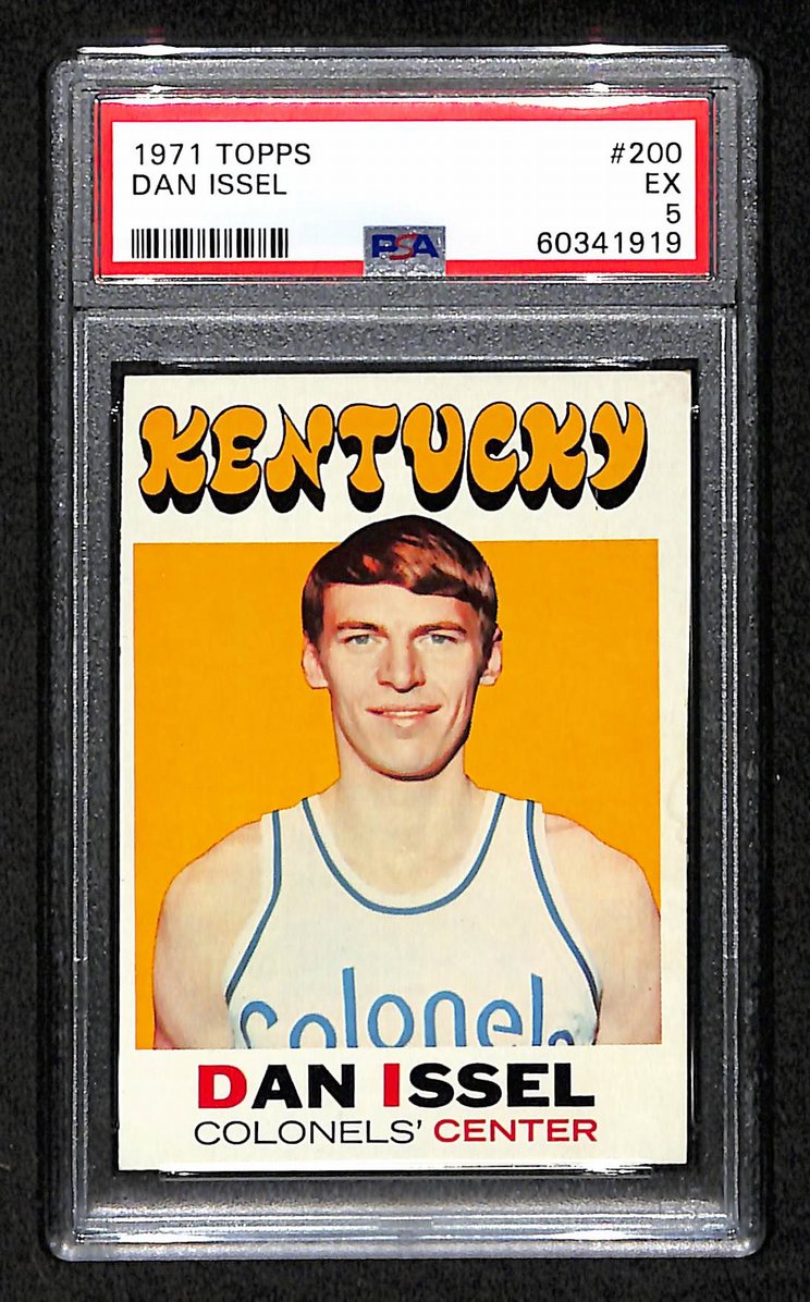 Dan Issel Colonels 1971 Topps #200 PSA 5 BA204980
