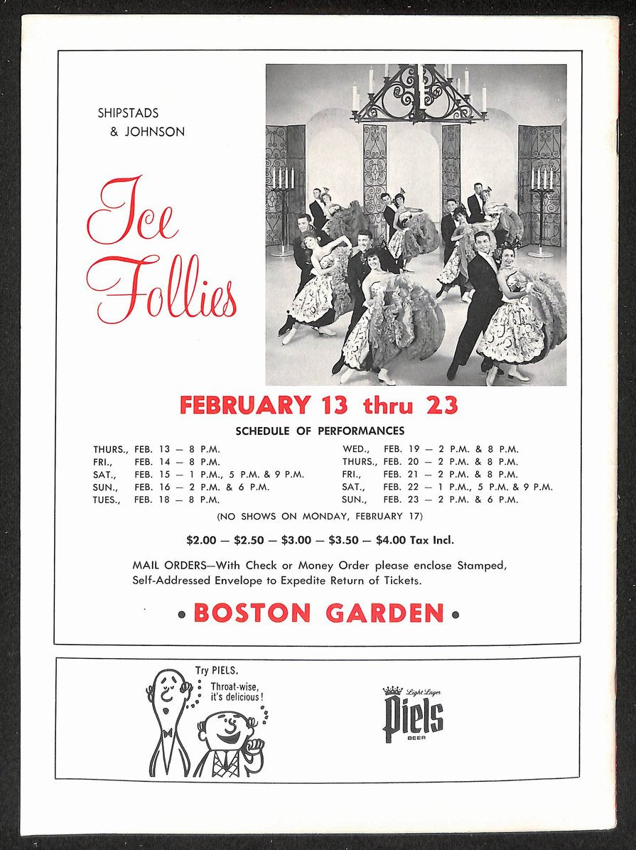 1964 NBA All-Star Game Program at Boston Garden 208708
