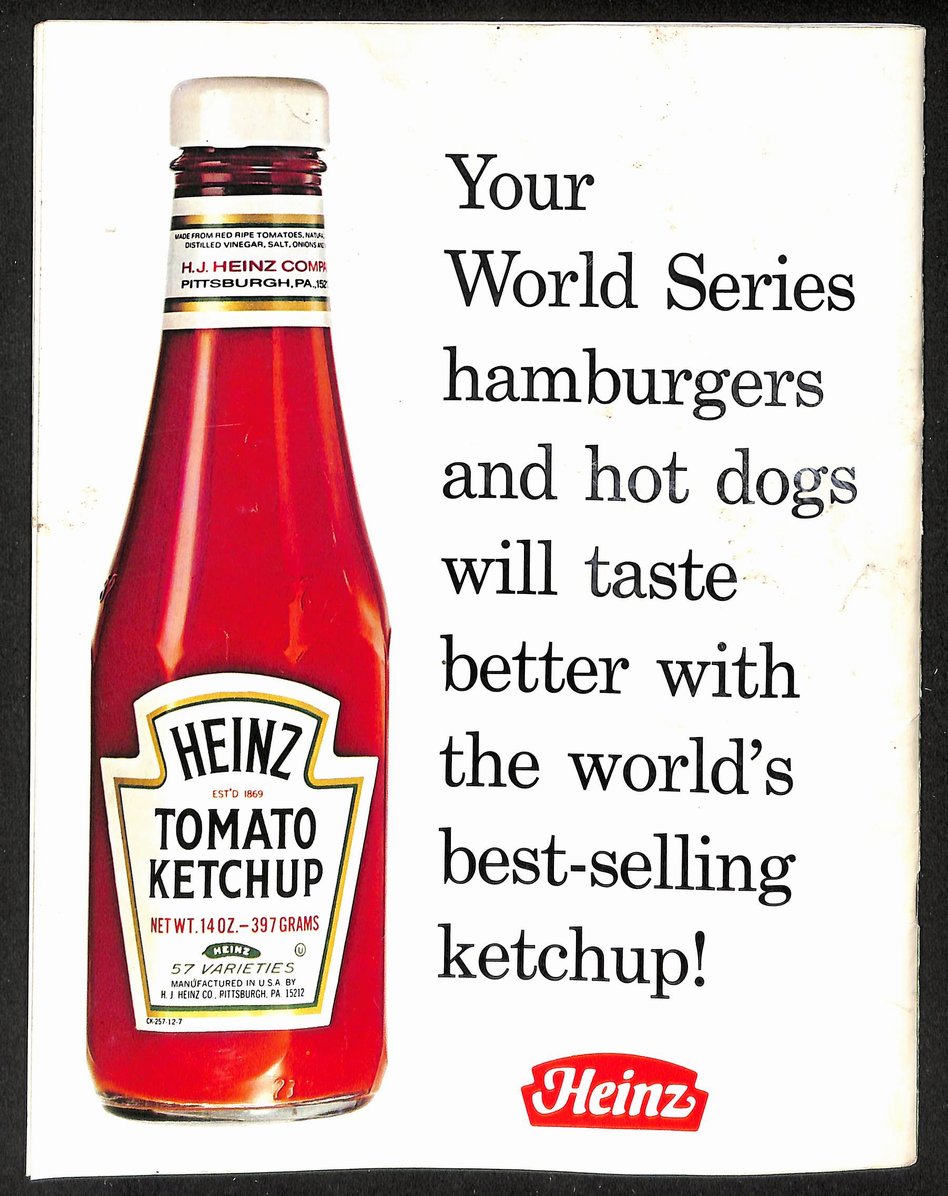1971 World Series Program Pittsburgh Pirates vs. Baltimore Orioles 208716